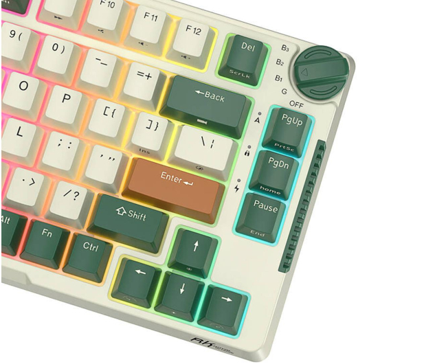 Royal Kludge RKH81 RGB (Sky cyan switch) - Zielona RKH 81 skycyan green - 1198934 - zdjęcie 8